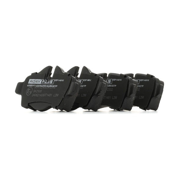 Disc brake pads RIDEX PLUS 402B0327P
