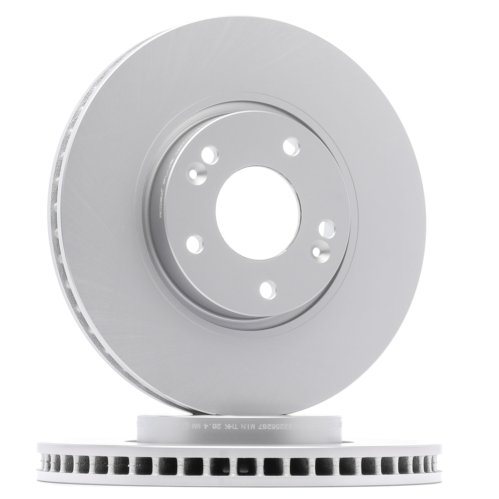 RIDEX PLUS 82B0752P Disque de frein Hyundai i40 VF 1.7 CRDI 140 CV Diesel 2015