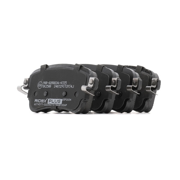 RIDEX PLUS 402B1326P Комплект спирачно феродо, дискови спирачки Комплект спирачно феродо, дискови спирачки SU001A6136 RIDEX PLUS 402B1326P TOYOTA, LEXUS