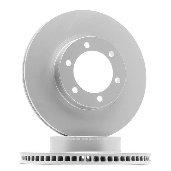 Brake disc 43512 60 151 RIDEX PLUS 82B0477P RENAULT, TOYOTA, LEXUS, RENAULT TRUCKS, WIESMANN