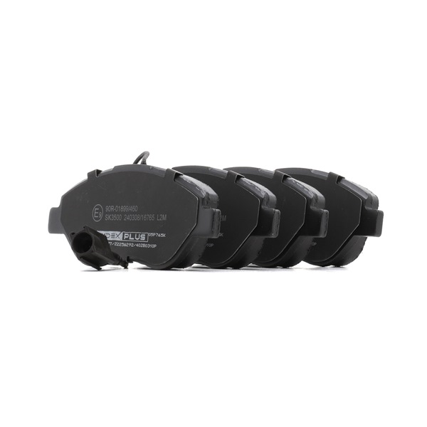 Zestaw klocków hamulcowych RIDEX PLUS 402B0310P