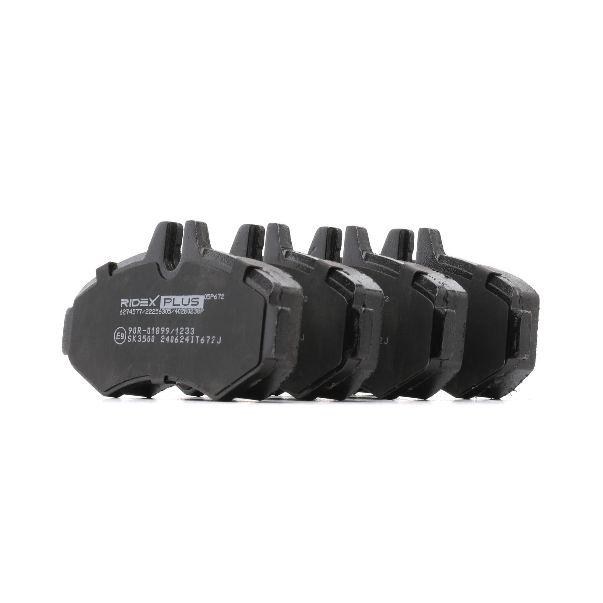 RIDEX PLUS 402B0238P Plaquettes de frein Mercedes Sprinter 906 Сamion à Plateau 408 D 2.3 79 CV Diesel 2000