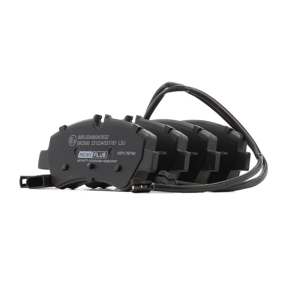 Komplet klocków hamulcowych RIDEX PLUS 402B1294P