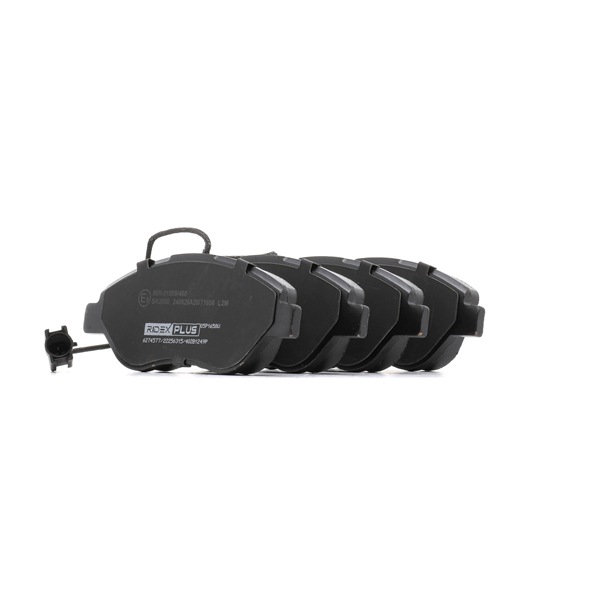 Komplet klocków hamulcowych RIDEX PLUS 402B1249P