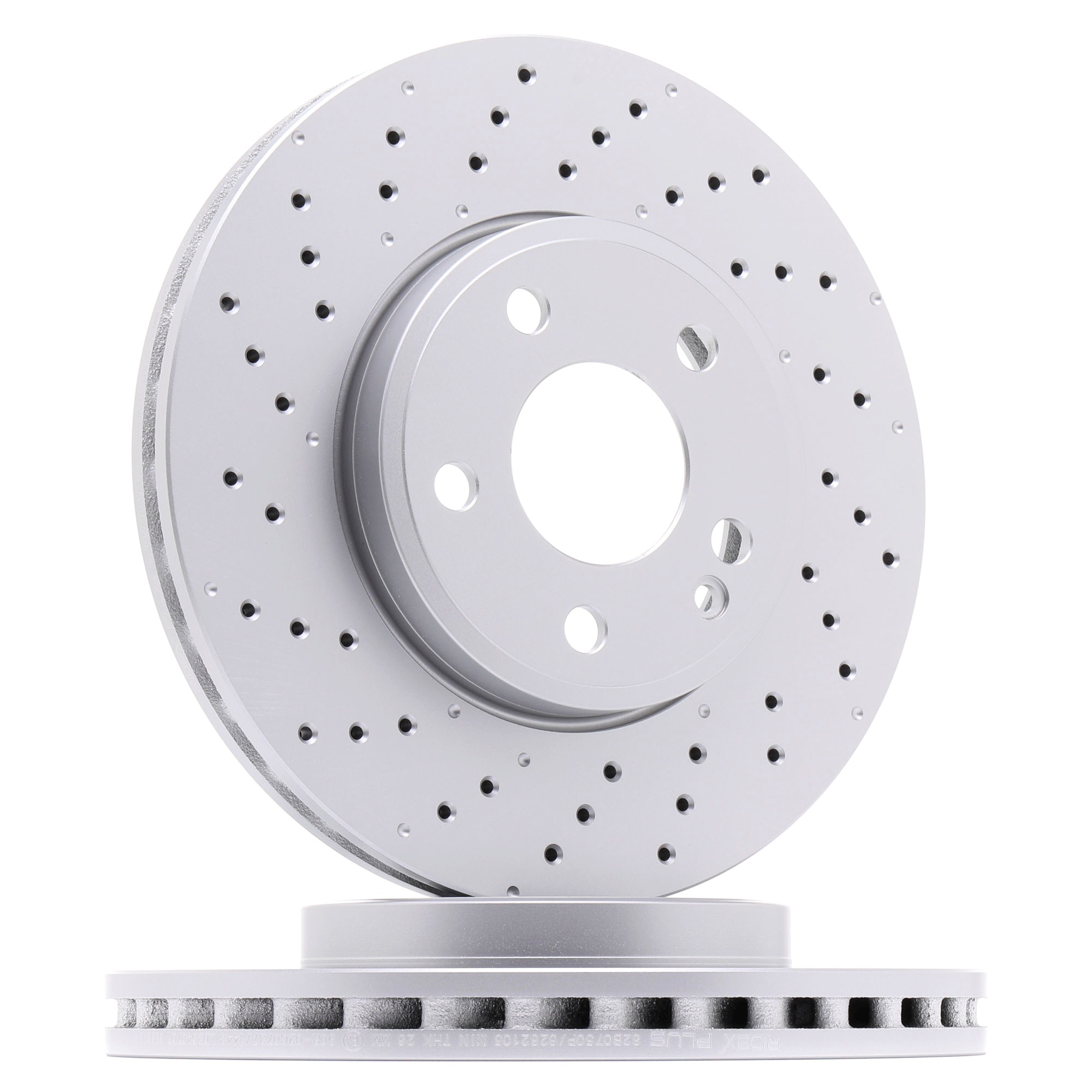 Спирачен диск A 246 421 25 12 RIDEX PLUS 82B0750P MERCEDES-BENZ, JAGUAR, SMART