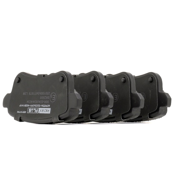 Set plăcuțe de frână, frână cu disc RIDEX PLUS 402B1141P