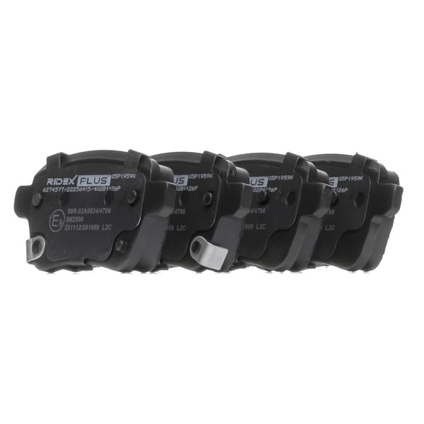 RIDEX PLUS 402B1126P Bremsbeläge Bremsbeläge 402B1126P RIDEX PLUS 1605285 OPEL, FIAT, CHEVROLET, VAUXHALL, CHERY