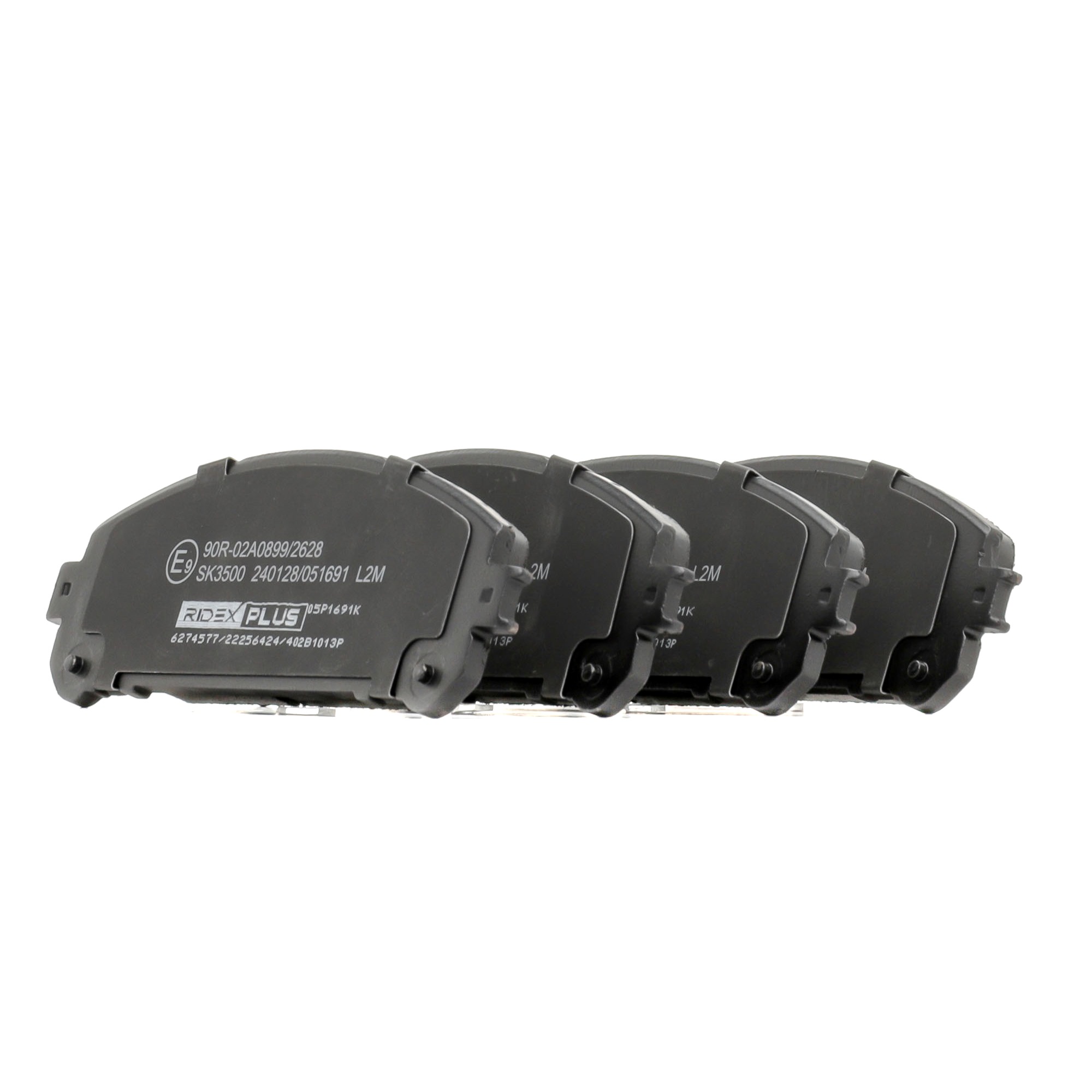 Bremsbeläge 402B1013P RIDEX PLUS 044650E030 TOYOTA, LEXUS, SATURN