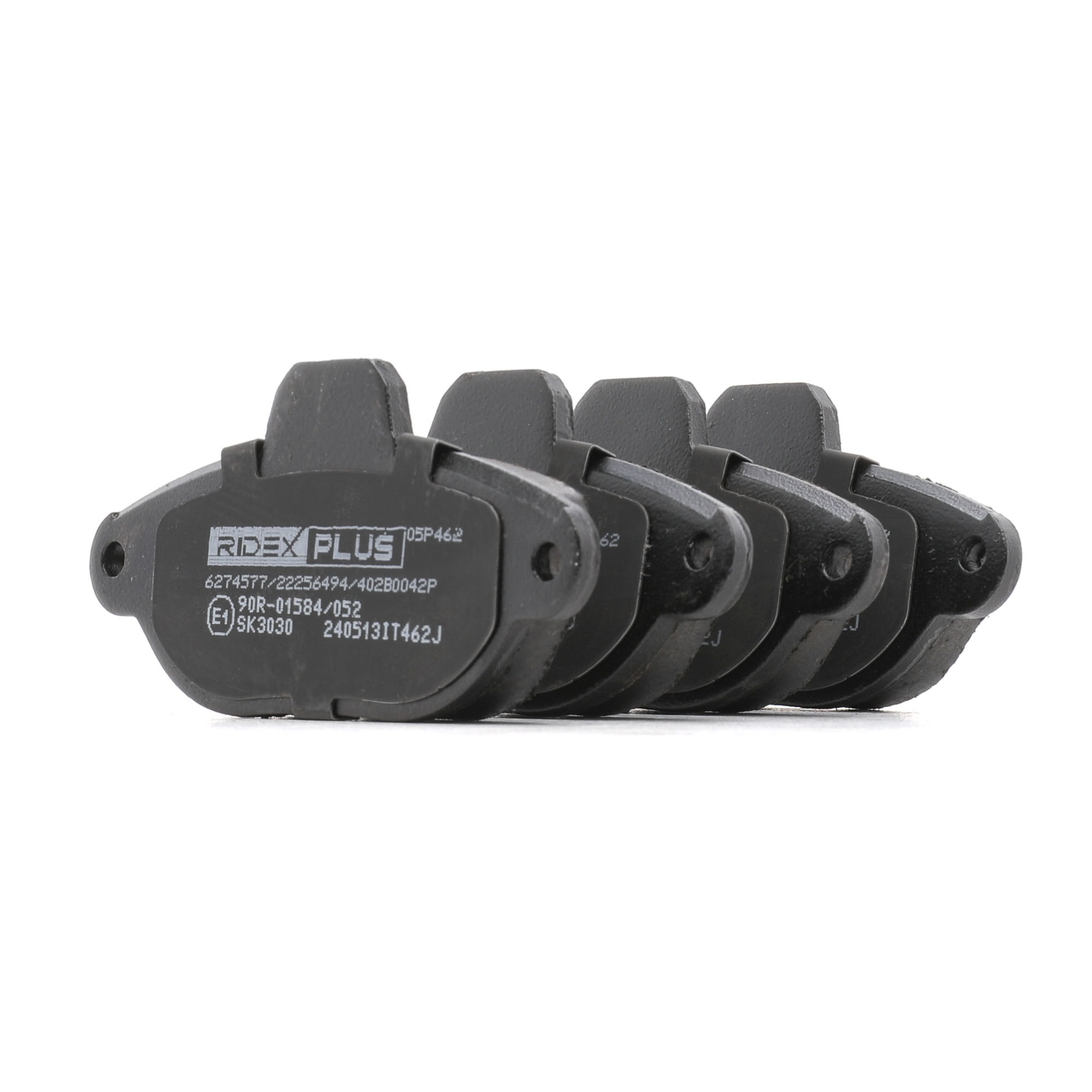 Brake pad set, disc brake RIDEX PLUS 402B0042P rating