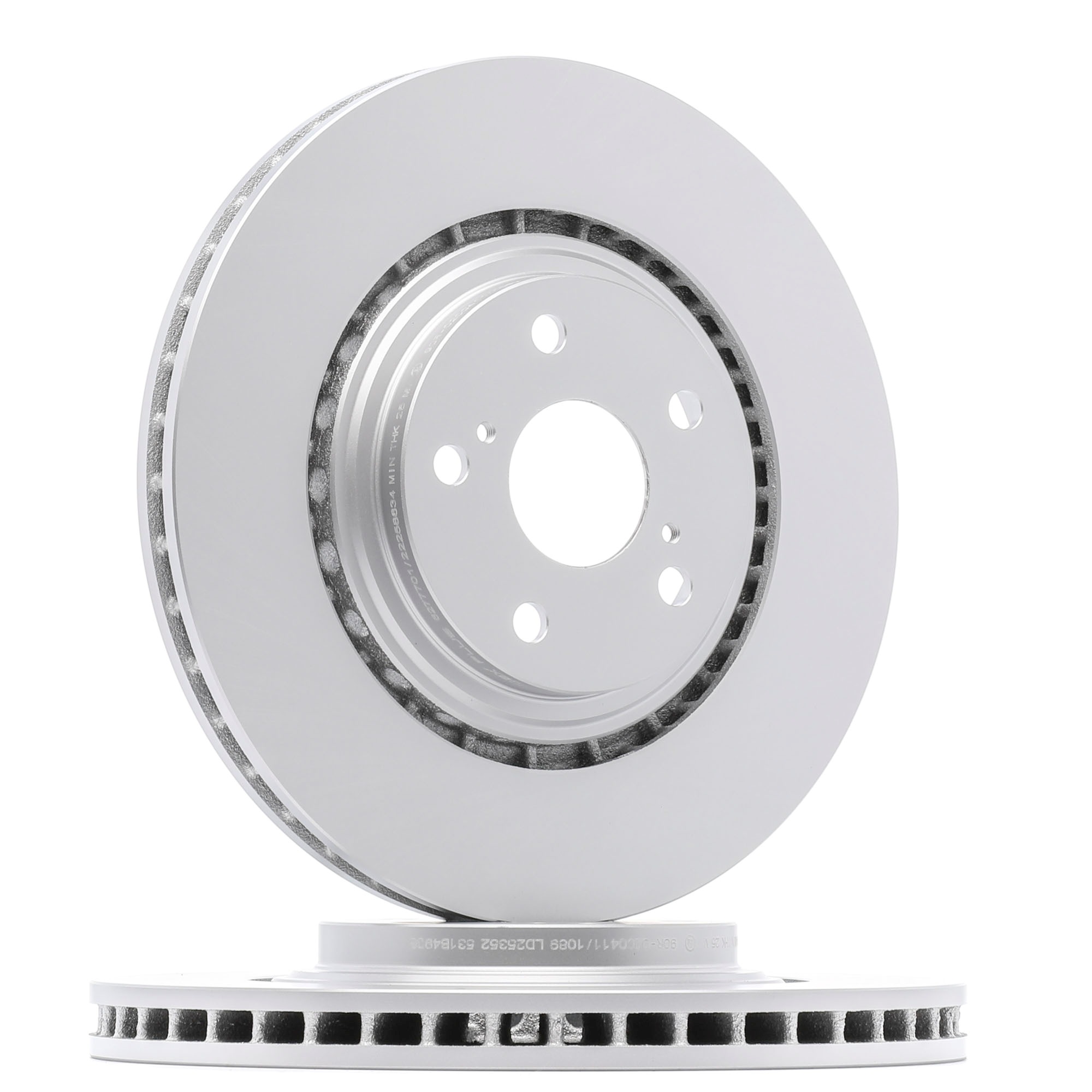 RIDEX PLUS 82B1266P Disque TOYOTA Previa / Estima III (XR50) 2.4 (ACR50_) 170 CV Essence 2006