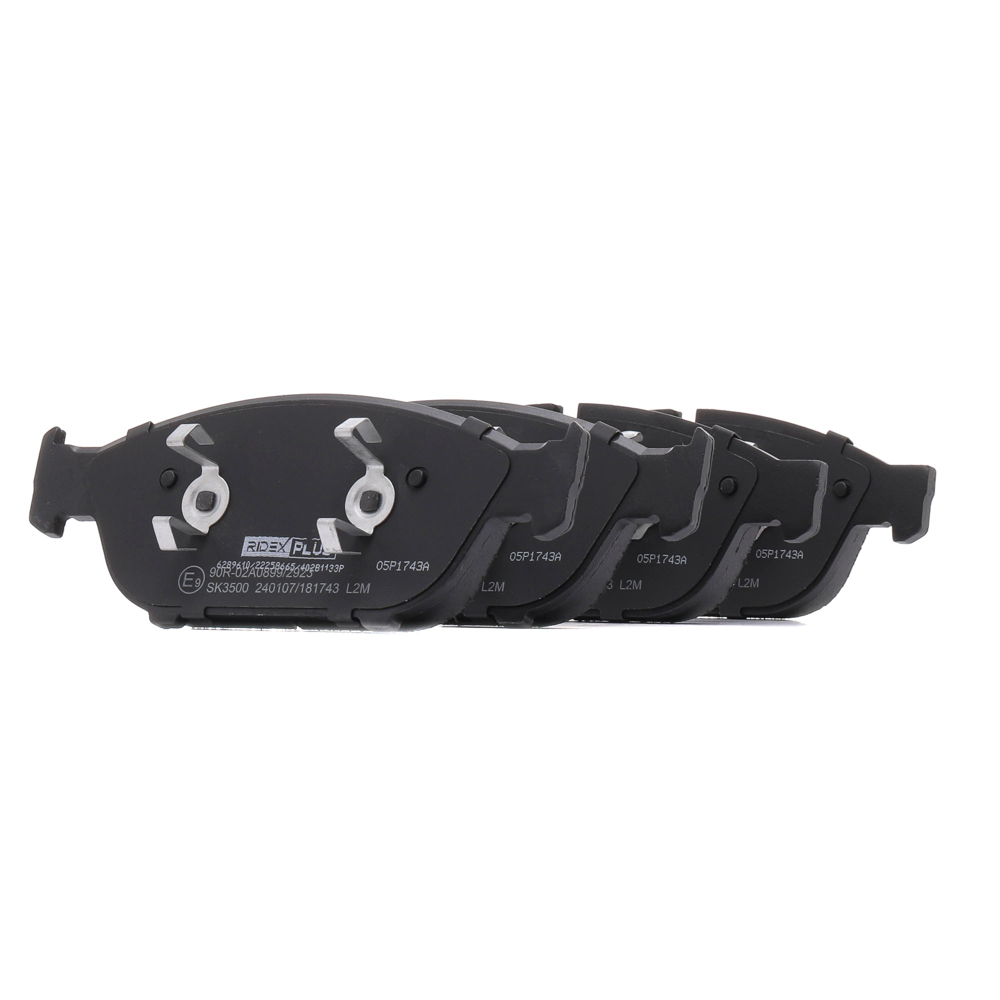 RIDEX PLUS 402B1133P Plaquette de frein Audi A6 C7 4g 2.0 TFSI quattro 220 CV Essence 2016