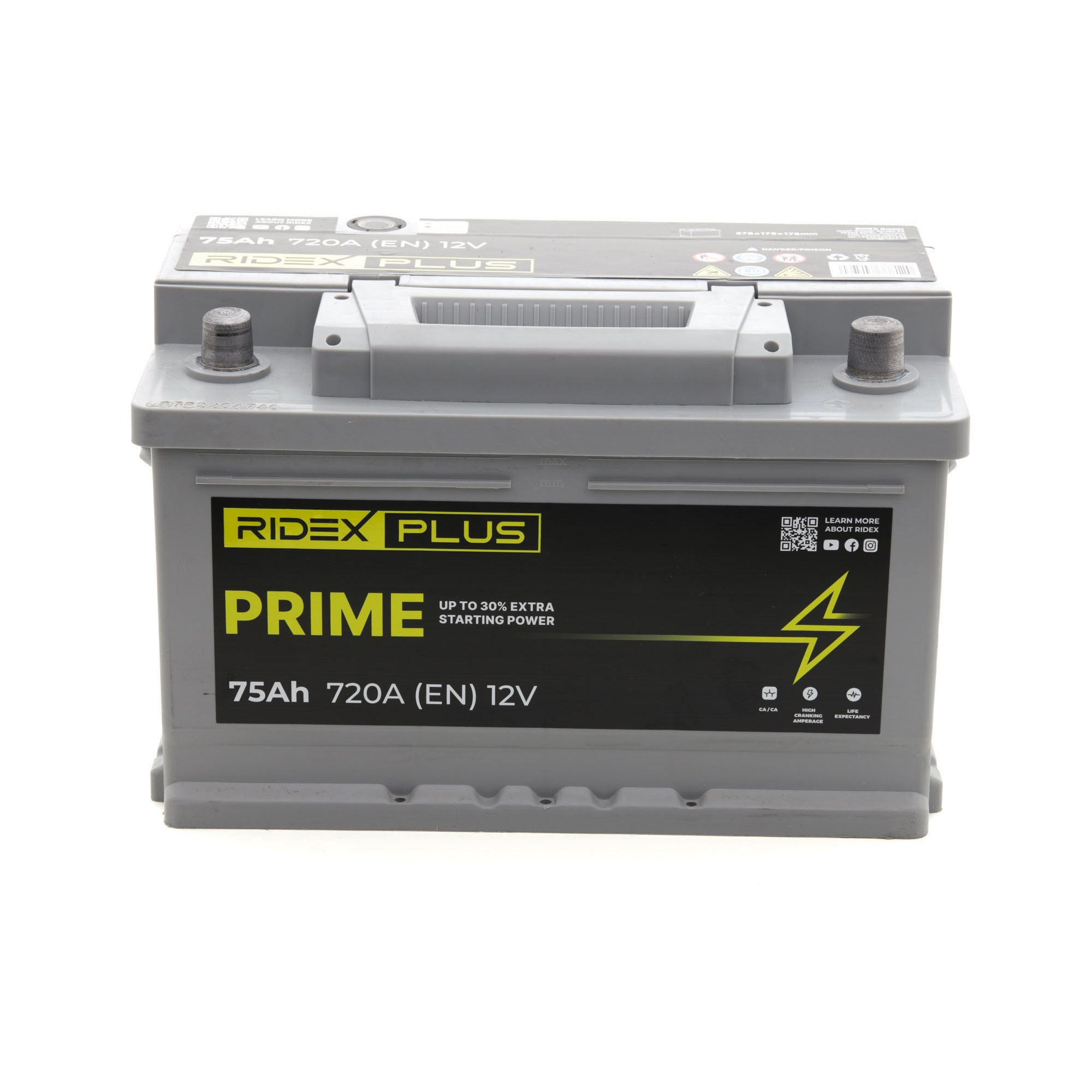 Batterie RIDEX PLUS 1S0038P rangering