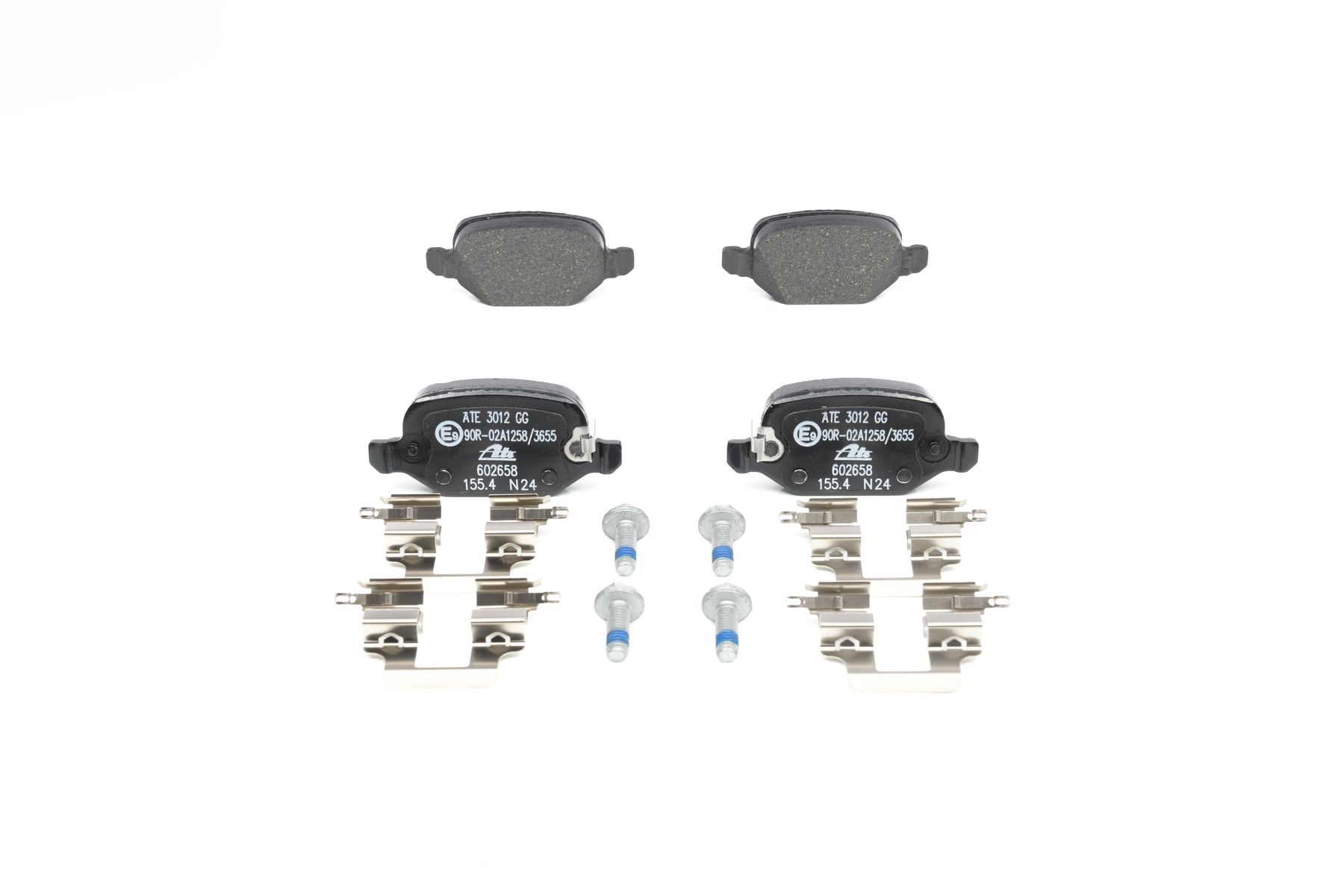 Комплект спирачно феродо, дискови спирачки 77366457 ATE 13.0460-2658.2 FORD, FIAT, CHRYSLER
