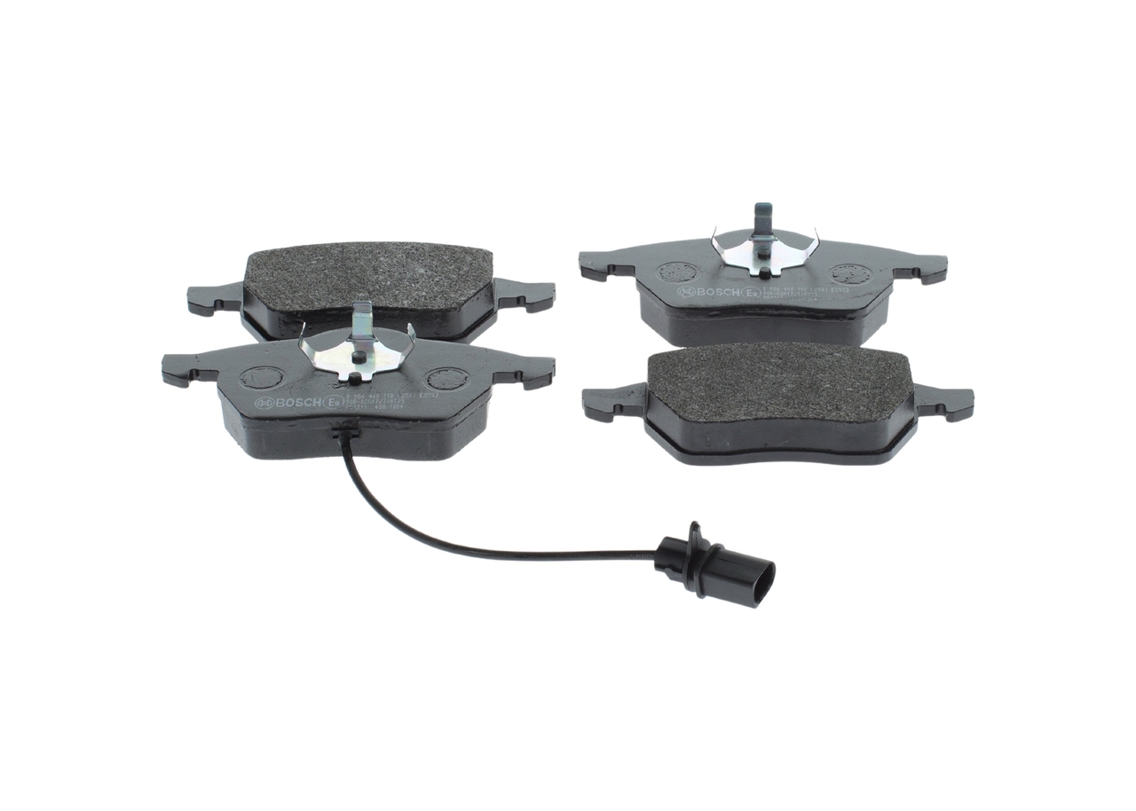 Bremsbeläge 0 986 460 118 BOSCH 1133046 VW, FORD, SEAT