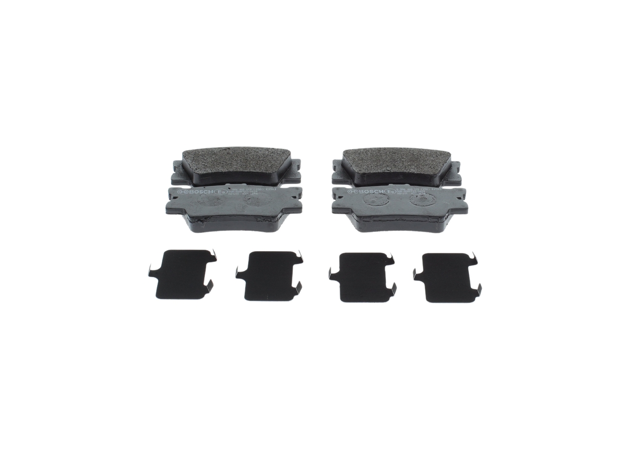 BOSCH 0986460119 Bremsbeläge Bremsbeläge 0 986 460 119 BOSCH 0446606070 TOYOTA, LEXUS, DAIHATSU, SATURN, WIESMANN