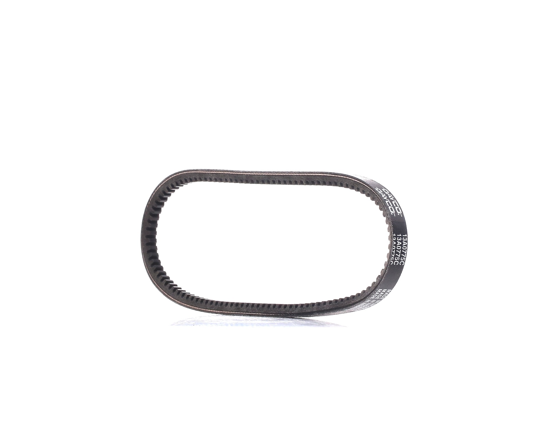 Cinghia Trapezoidale Ashika 13X775 – Compatibile Con Hyundai Atos, Kia Sportage, Nissan – Larghezza 13 Mm, Lunghezza 775 Mm – Ricambio Auto Di Qualità