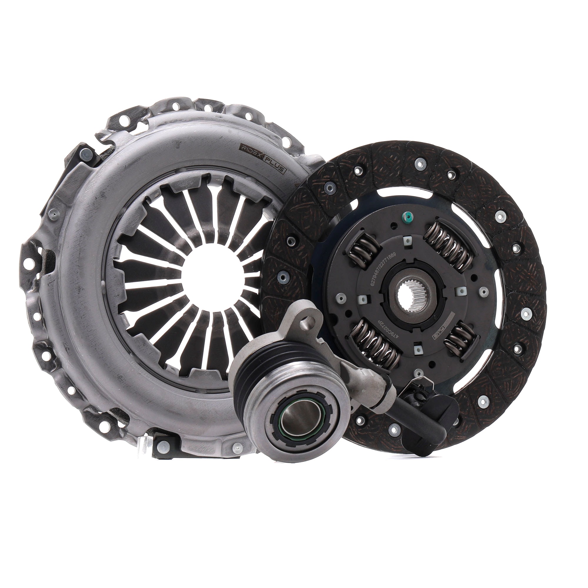 Kupplungssatz 479C0272P RIDEX PLUS 8200819853 RENAULT, DACIA