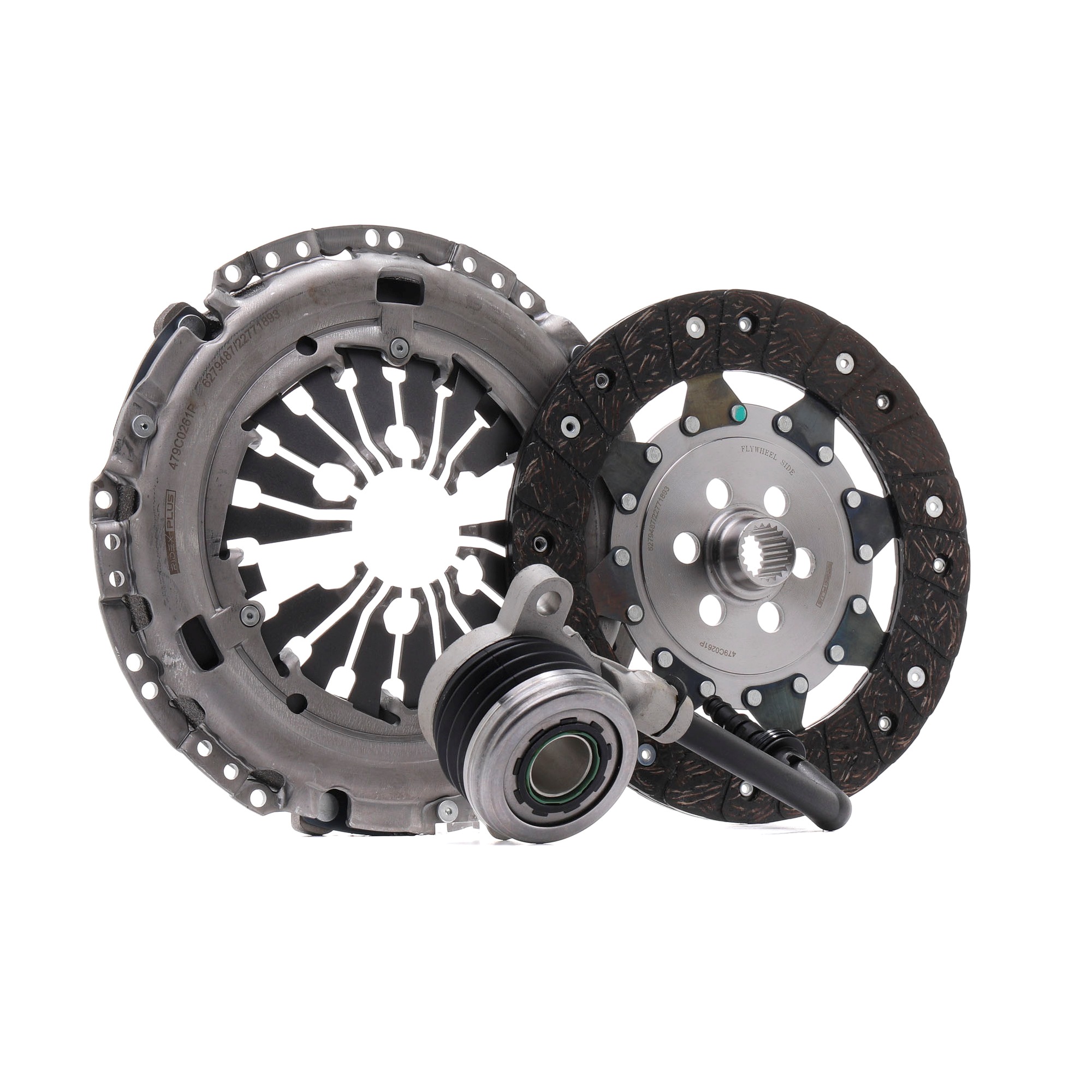 RIDEX PLUS 479C0261P Kupplungssatz komplett DACIA DOKKER 1.3 TCe 131 PS Benzin