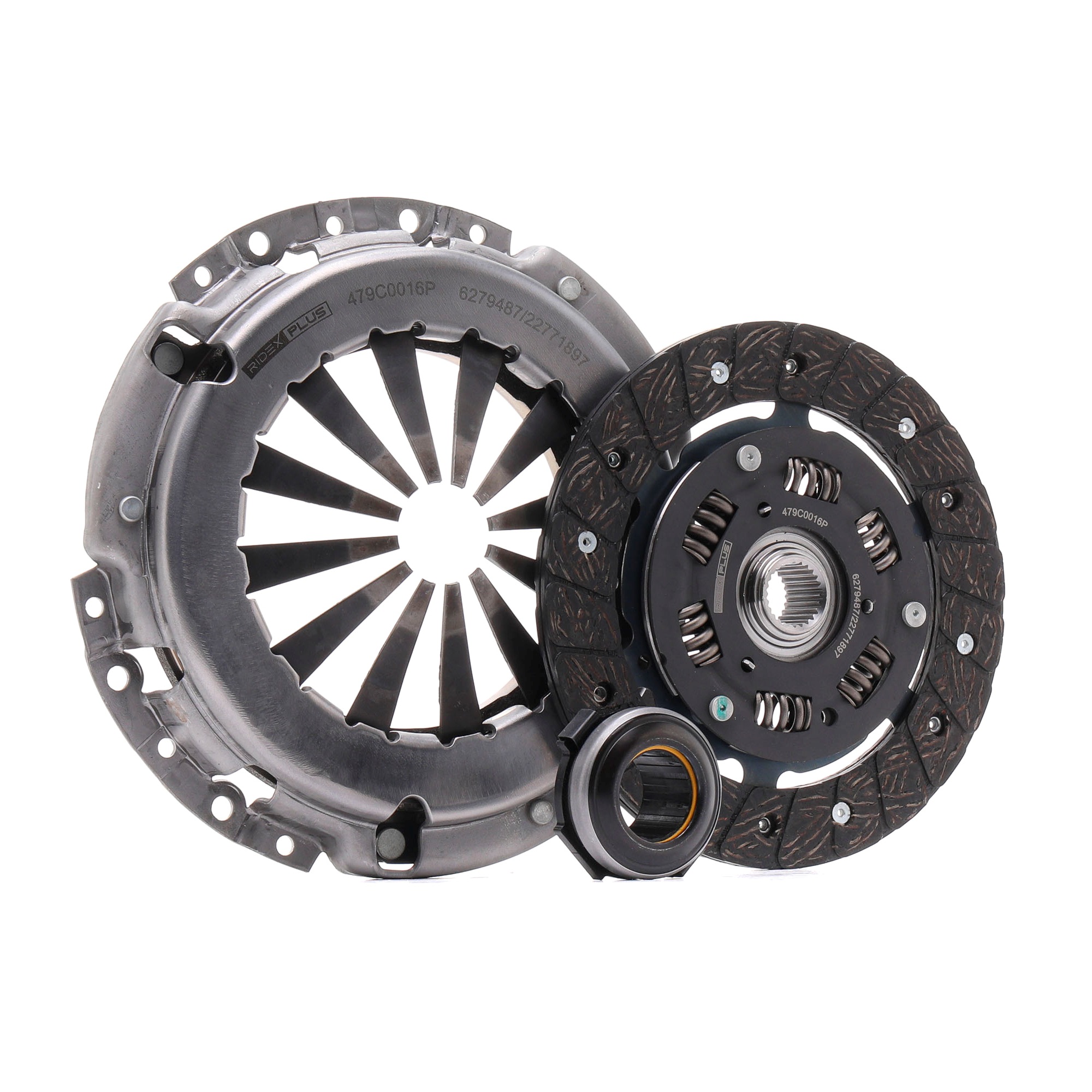 RIDEX PLUS 479C0016P Kupplungssatz DACIA SANDERO 1.4 75 PS Benzin