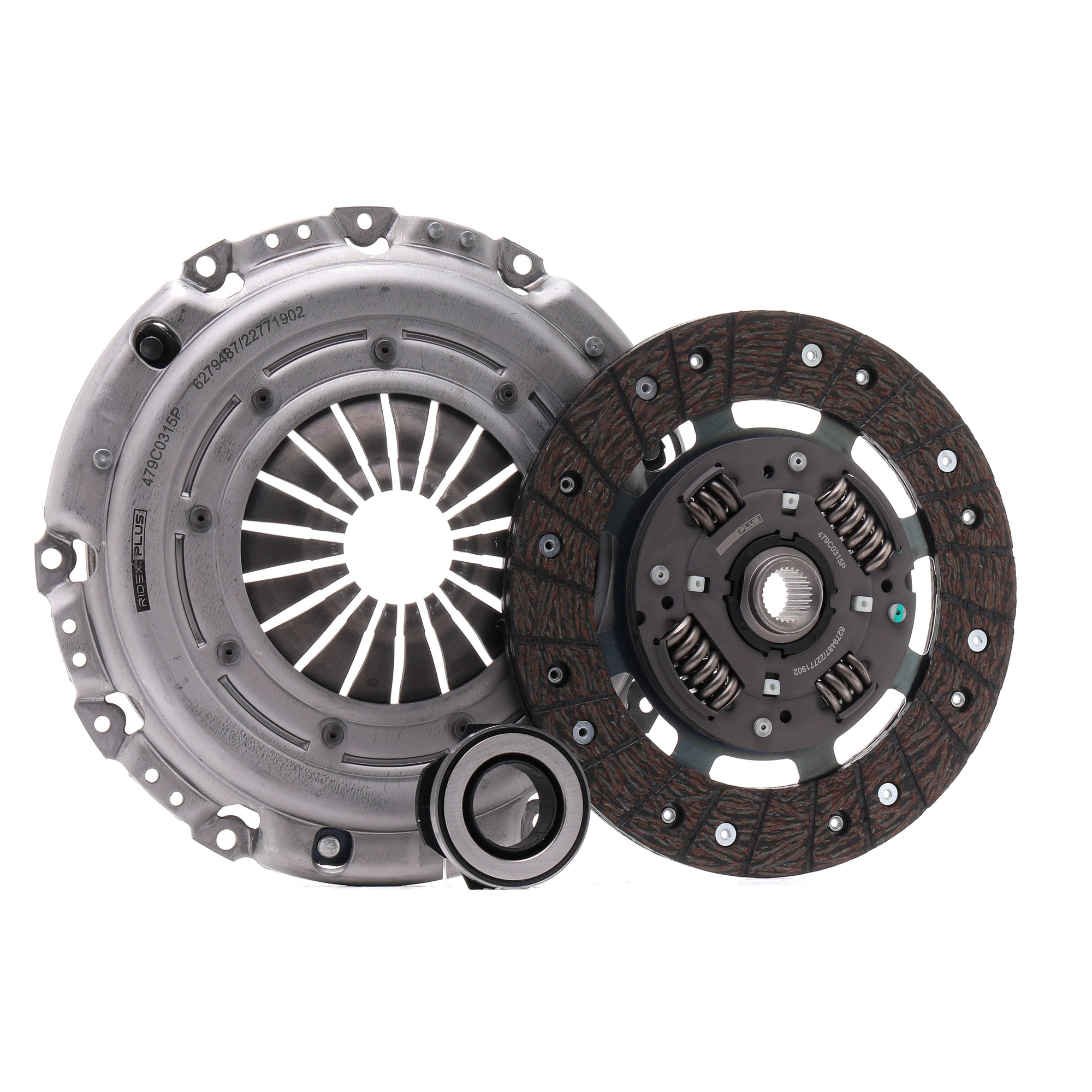 RIDEX PLUS 479C0315P Sportkupplung VW CADDY 1.6 TDI 75 PS Diesel