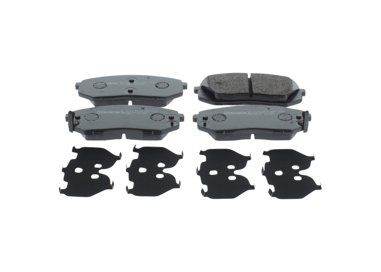 BOSCH 0986460121 Bremsbeläge Bremsbeläge S58101-0ZA00 BOSCH 0986460121 CITROЁN, HYUNDAI, KIA