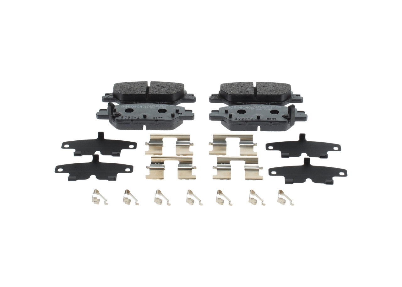 Bremsbeläge 0 986 460 138 BOSCH 43022TLAA00 HONDA