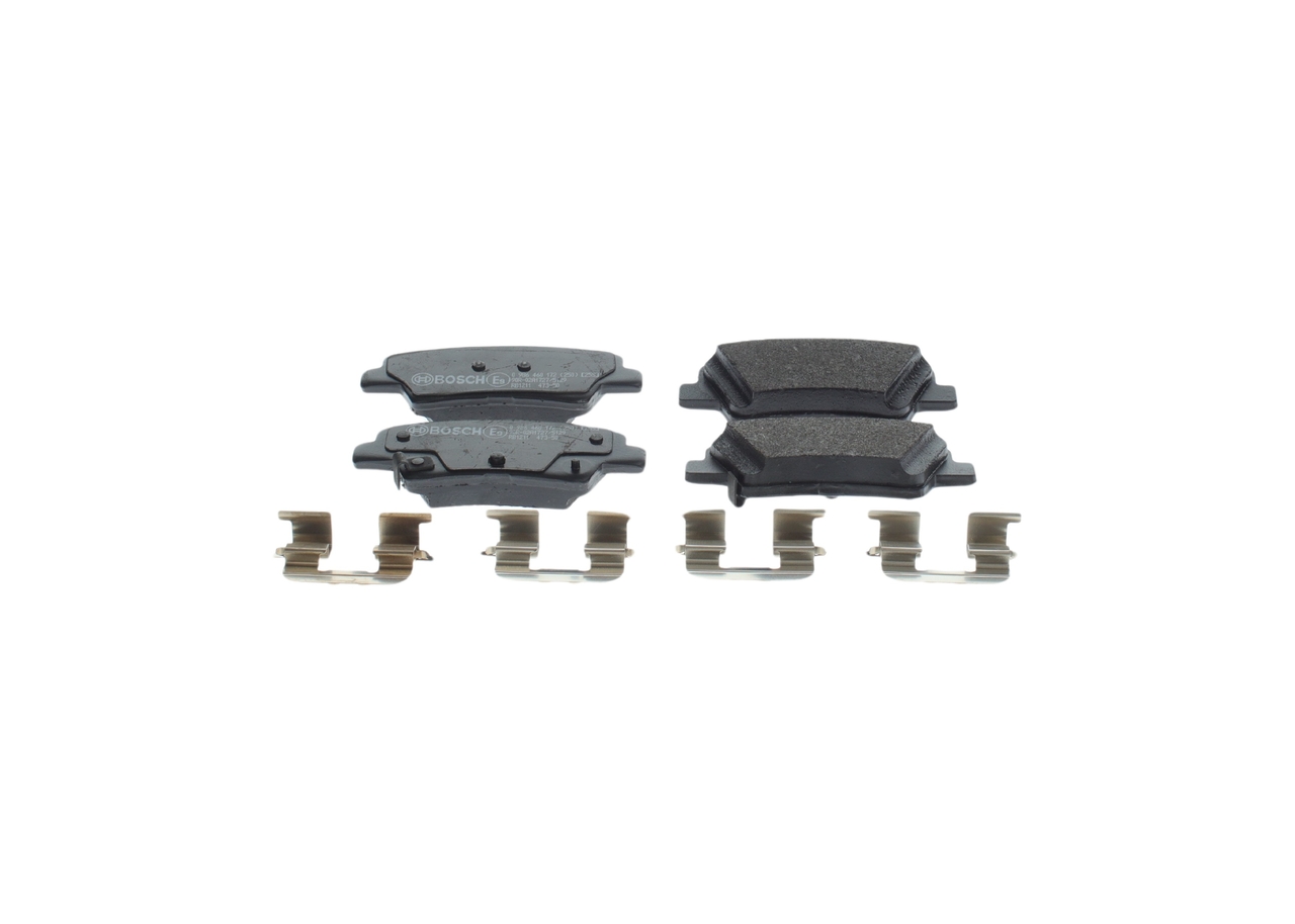 Комплект спирачно феродо, дискови спирачки 58302B2A20 BOSCH 0986460172 HYUNDAI, KIA