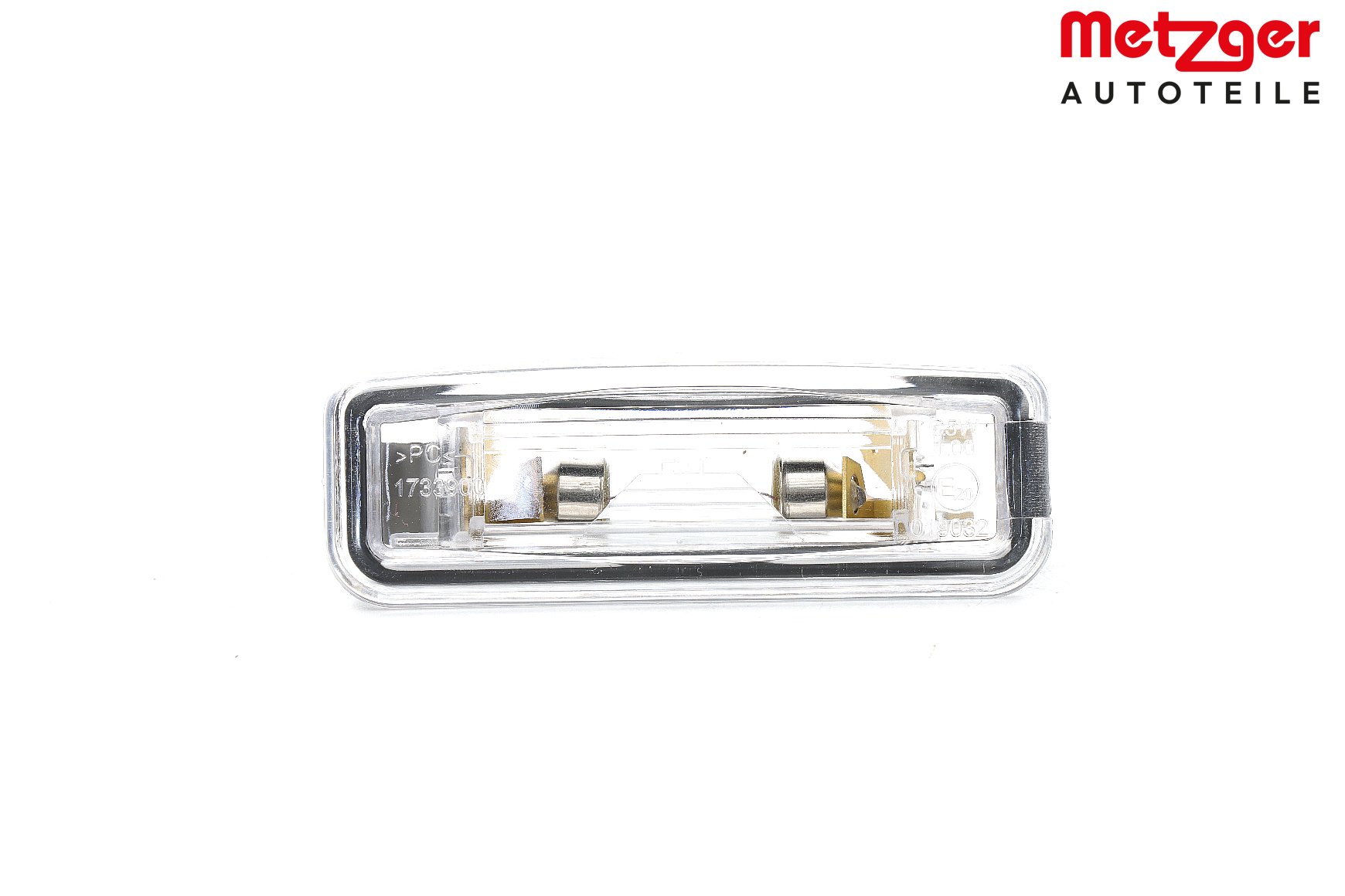 Kennzeichenbeleuchtung 2080023 METZGER 1100511 FORD