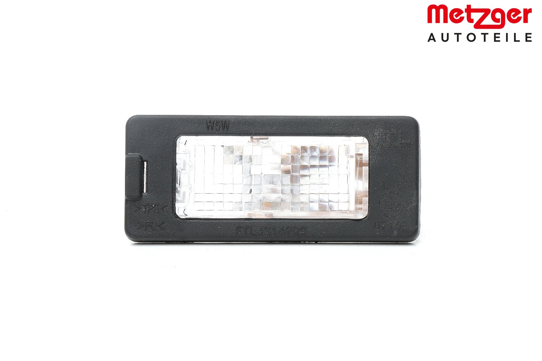 Luci targa bianche METZGER 2080038