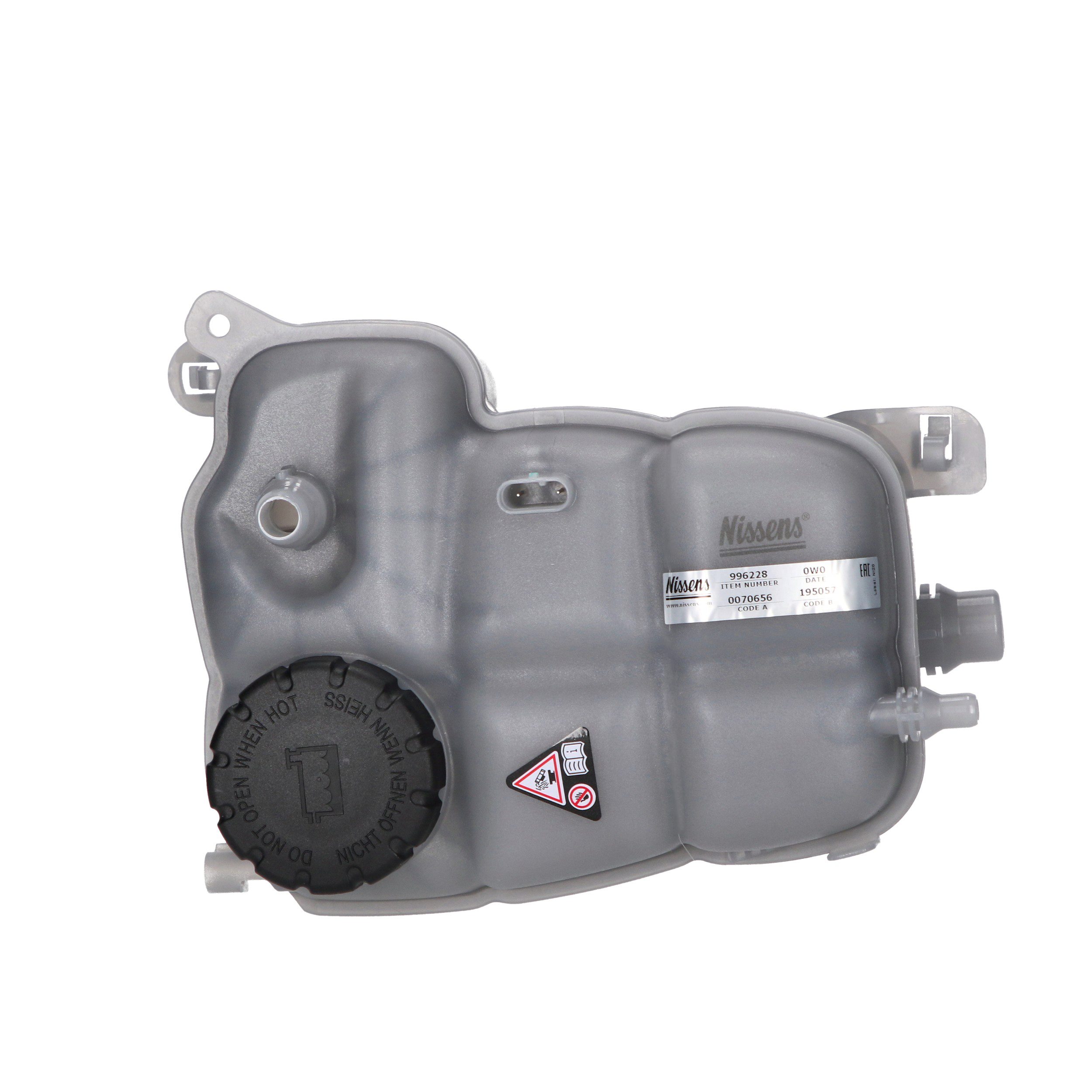 NISSENS 996228 Vase d'expansion MERCEDES-BENZ Classe A Berline (W177) A 200 (177.187) 163 CV Essence 2018
