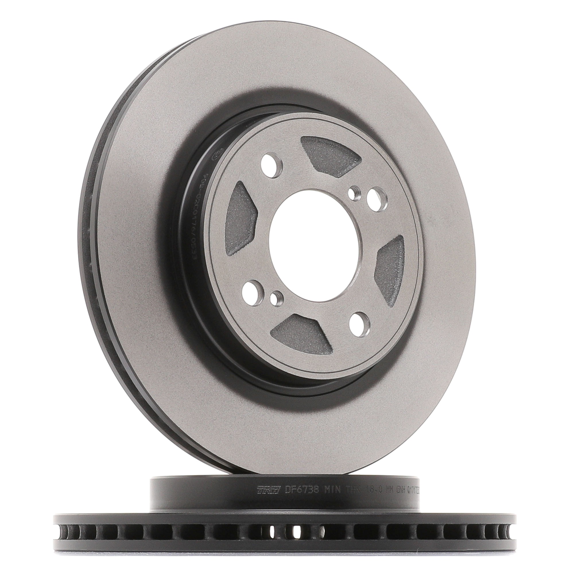 TRW DF6738 Disques de frein Suzuki Swift AZ 1.2 (A2L412) 90 CV Essence 2019