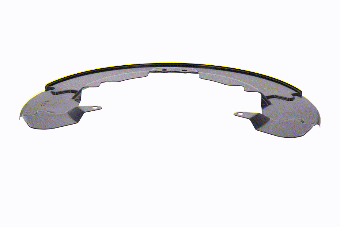 Chapa protectora contra salpicaduras, disco de freno BBM2-33-260 VAICO V25-2631 MAZDA