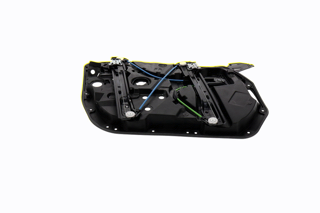 VAICO Alzacristallo V30-4363 anteriore Dx con piastra ad avvitamento senza motore elettrico