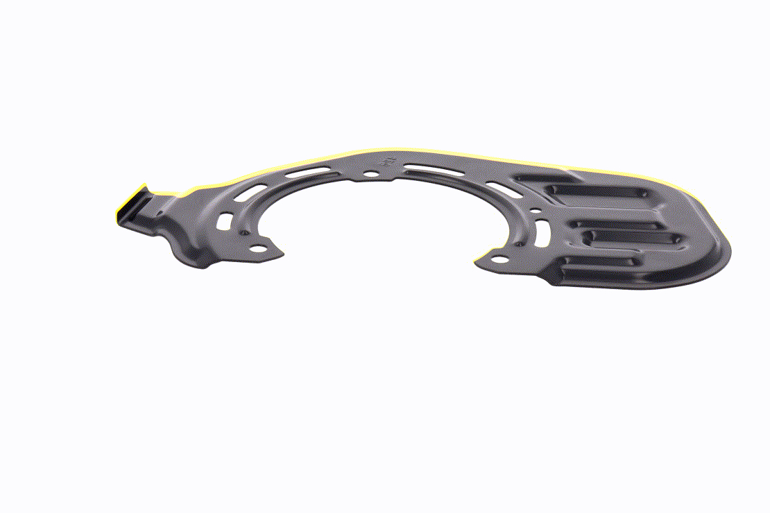 Protectie stropire, disc frana 5 43 087 VAICO V40-2223 FORD, OPEL, VAUXHALL