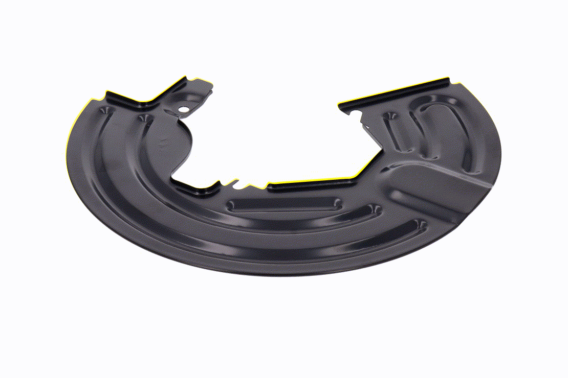 Brake disc backing plate 8200 150 230 VAICO V46-1491 RENAULT