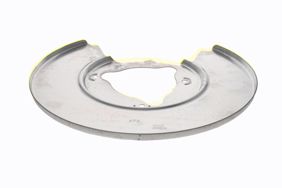 1038133 VAICO V580066 Stänkbleck bromsskiva TESLA original