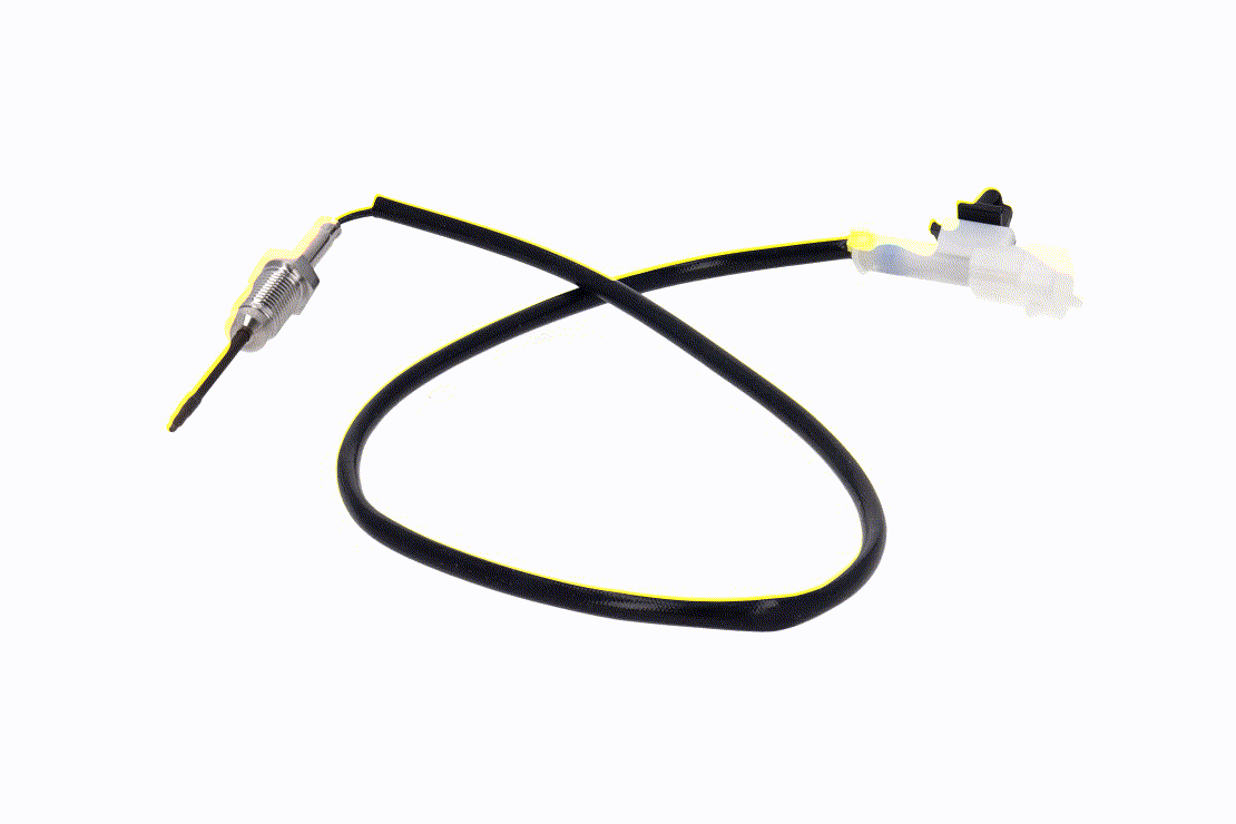 VEMO V27-72-0030 Sensor, temperatura dos gases de escape Comprimento do cabo: 570mm, Sensor NTC, 2pólos