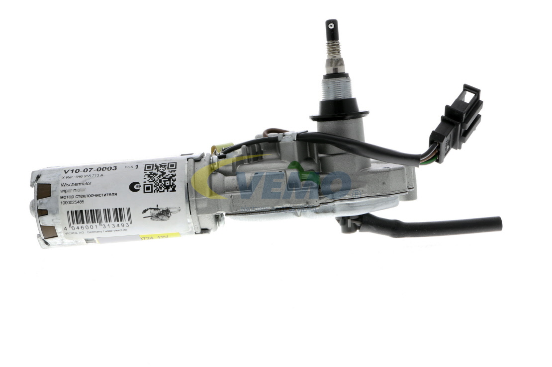 Scheibenwischermotor V10-07-0003 VEMO 1H6955713A VW, AUDI, SKODA, SEAT