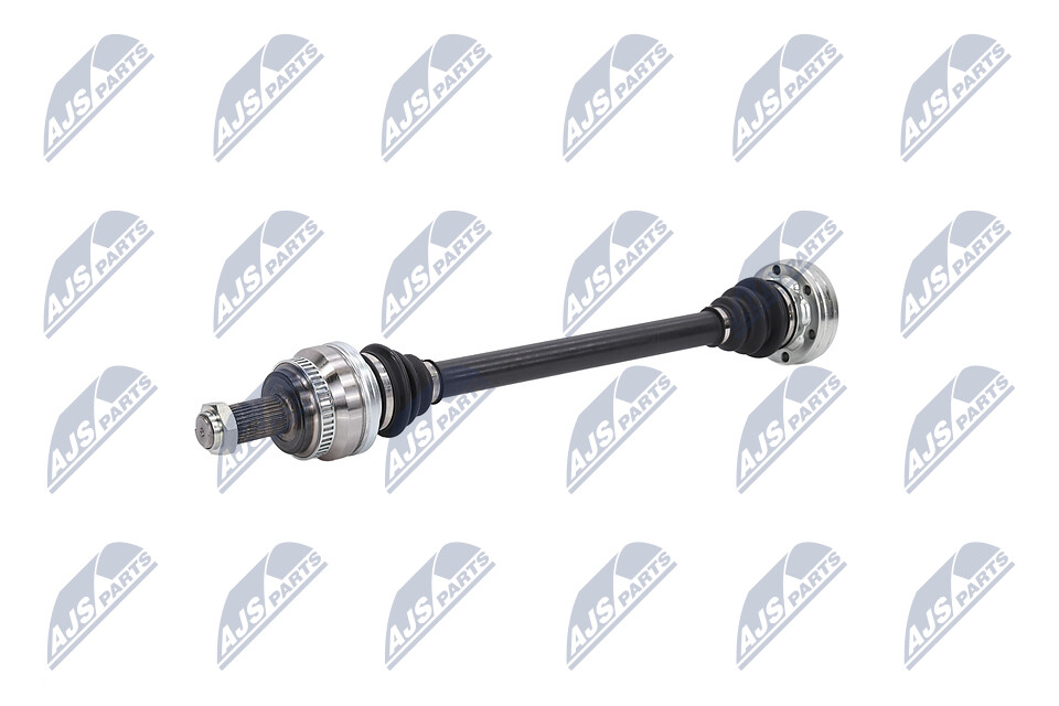 NTY NPW-BM-205 Arbre de transmission Longueur: 684mm, Denture extérieure, côté roue: 30, Nbre. de dents, anneau ABS: 48