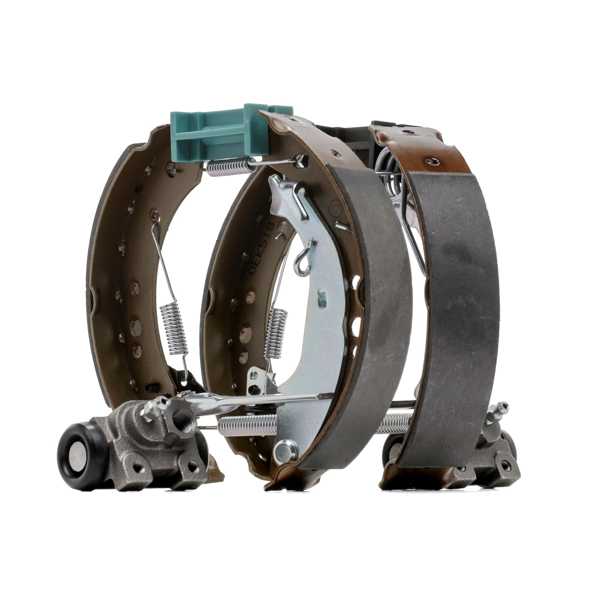 Спирачен комплект, барабанни спирачки 4242 01 RIDEX 3859B0244 VW, PEUGEOT, CITROЁN