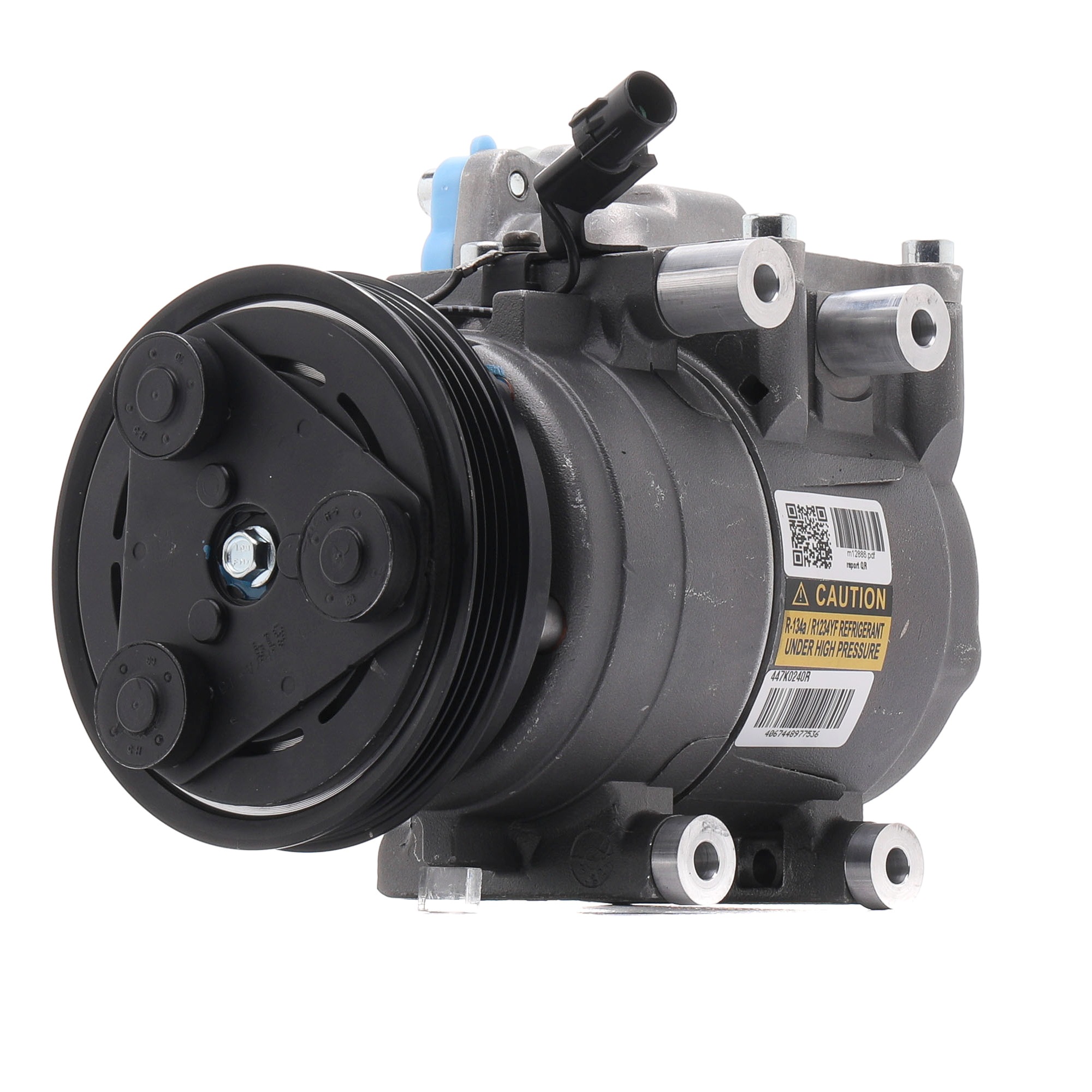 Klimakompressor 447K0240R RIDEX REMAN 977012C100 OPEL, HYUNDAI, VOLVO, KIA, HONDA