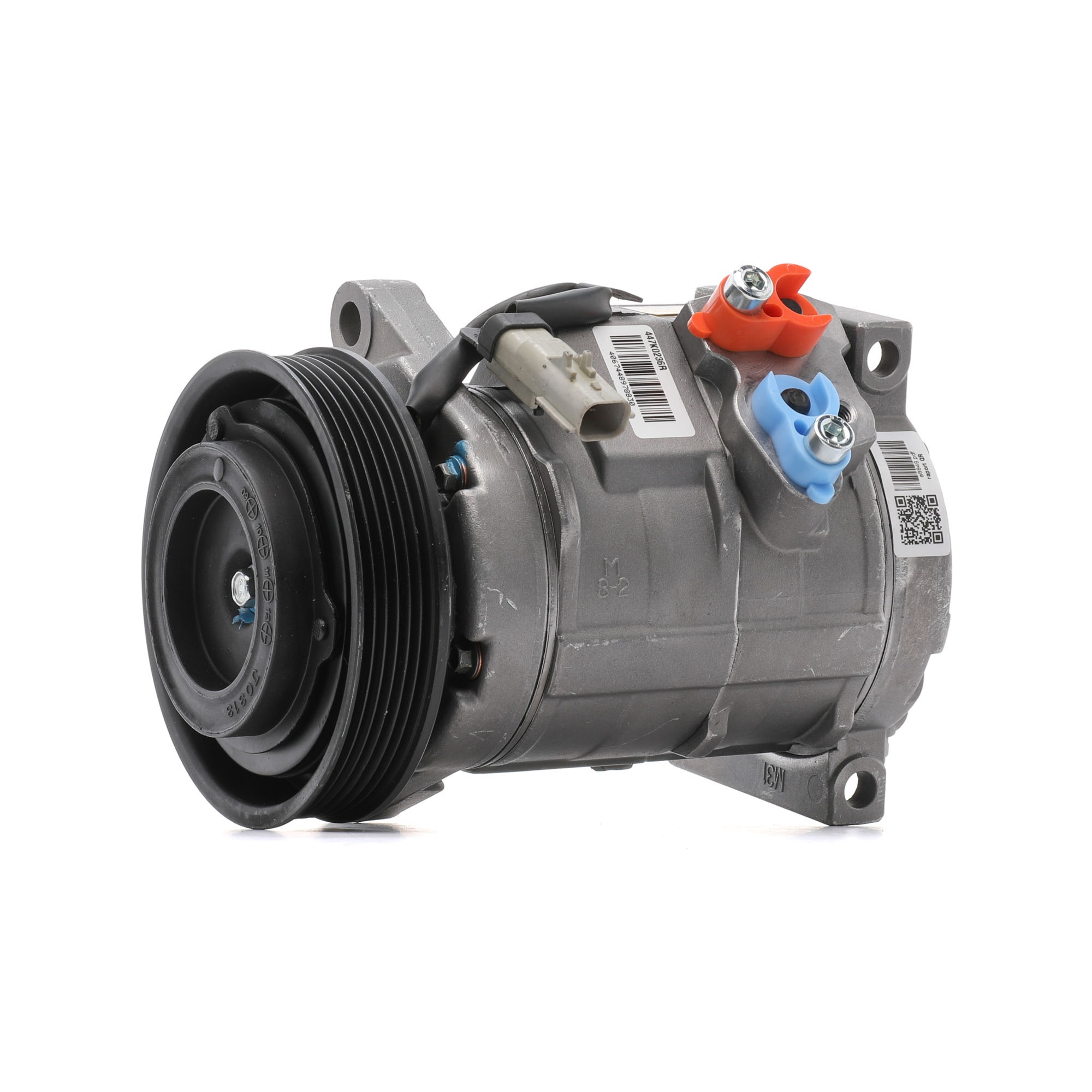 Klimakompressor 447K0236R RIDEX REMAN 5005441AH VOLVO, JEEP, CHRYSLER, DODGE, PLYMOUTH