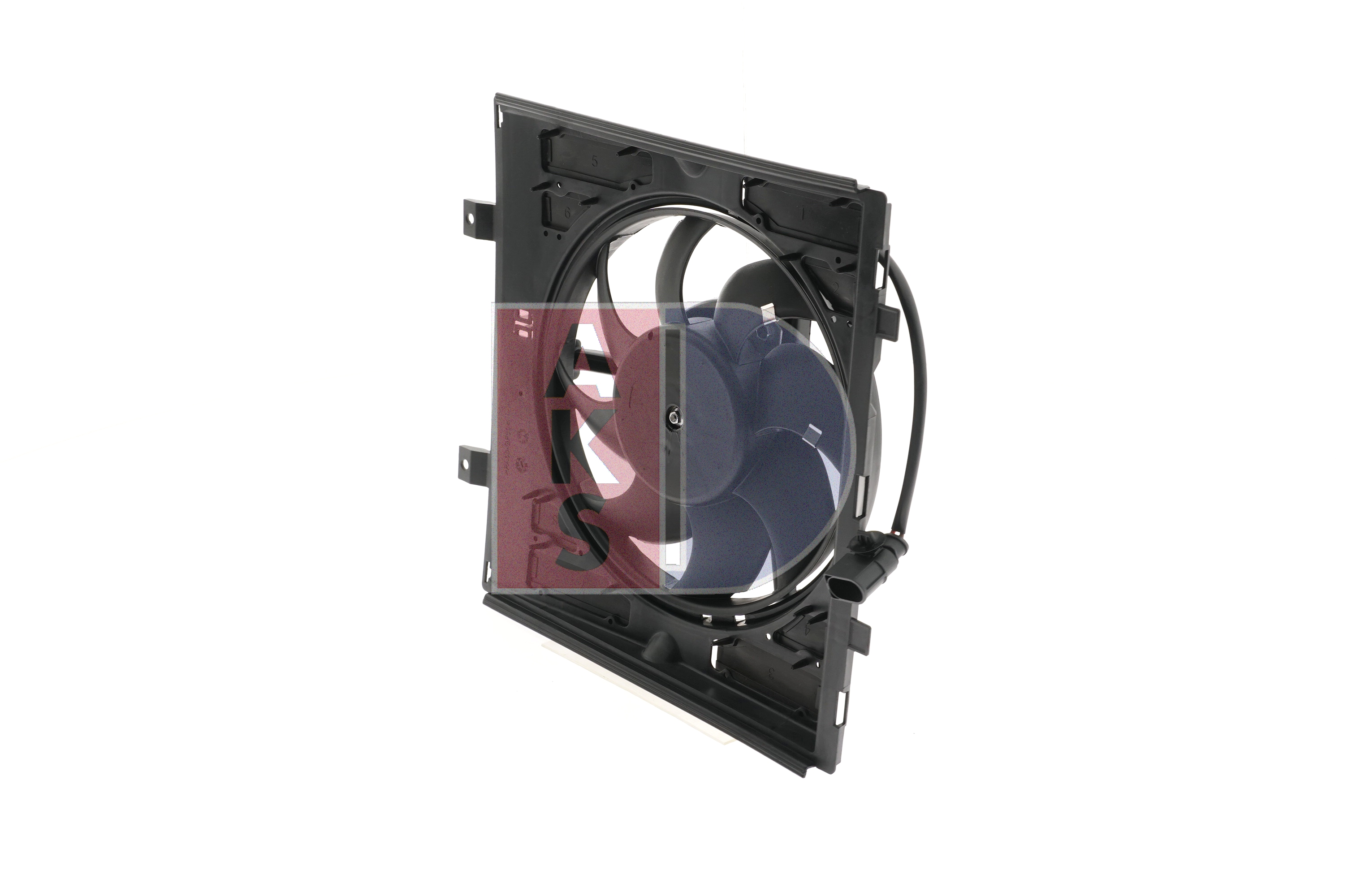 AKS DASIS 178011N Lüfter Ø: 276mm, mit Kühlerlüfterrahmen (Zarge)