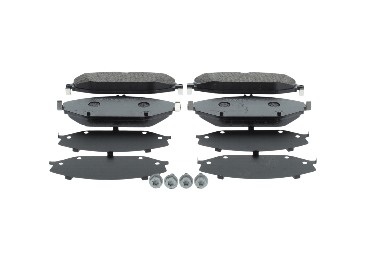 Bremsbeläge 0 986 460 129 BOSCH A0004209103 MERCEDES-BENZ