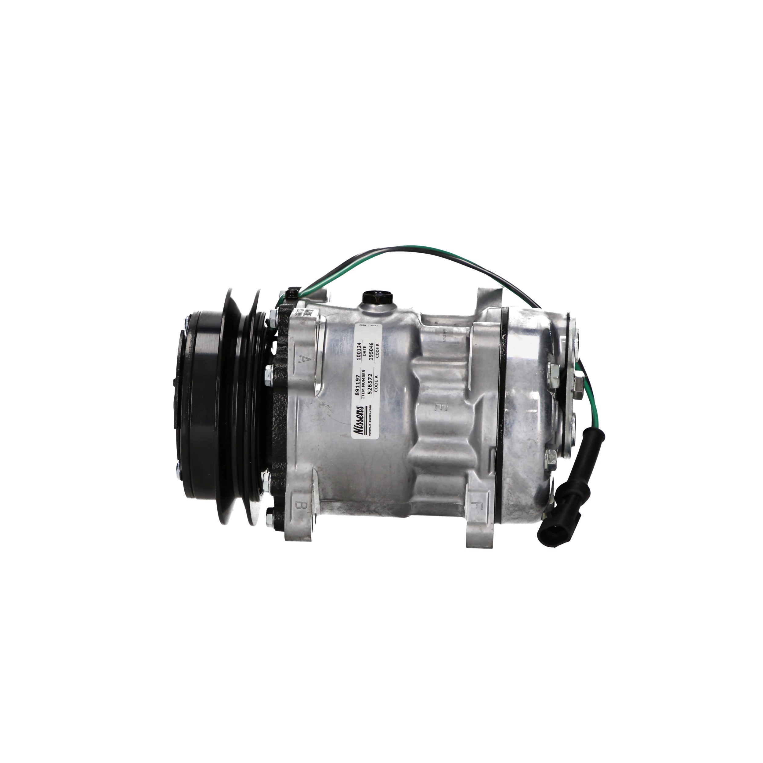 Compresseur de clim 1815 582 NISSENS 891197 FORD, VOLVO, DAF