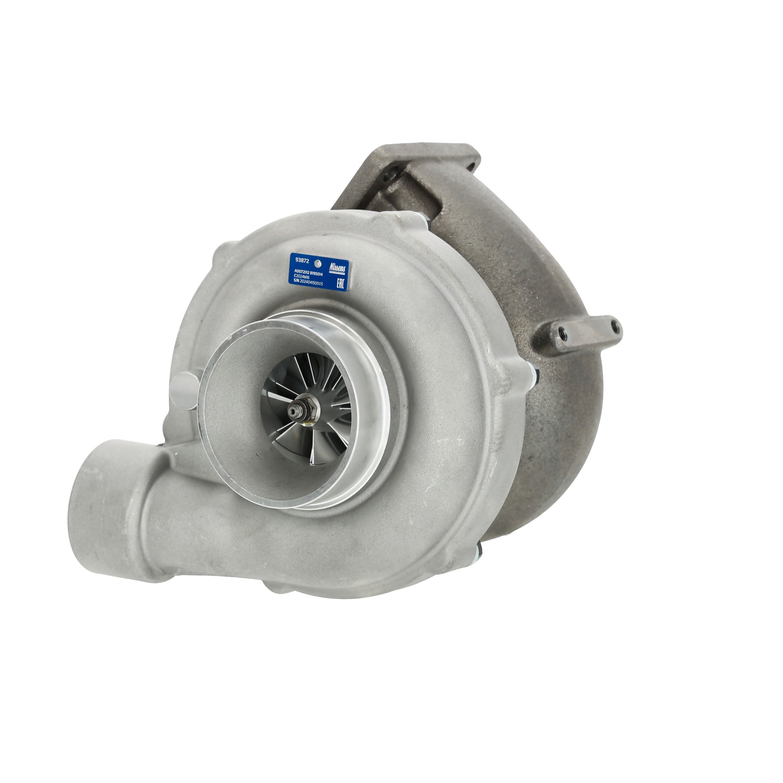Turbosuflantă A009 096 86 99 NISSENS 93872 MERCEDES-BENZ