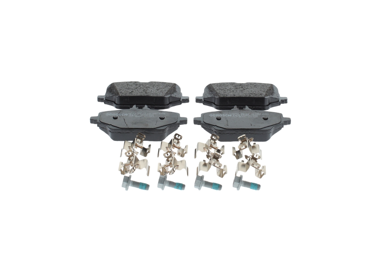 Bremsbeläge 0 986 460 154 BOSCH A0004203902 MERCEDES-BENZ