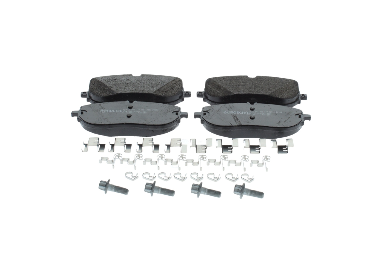 Bremsbeläge 0 986 460 177 BOSCH A0004203003 MERCEDES-BENZ