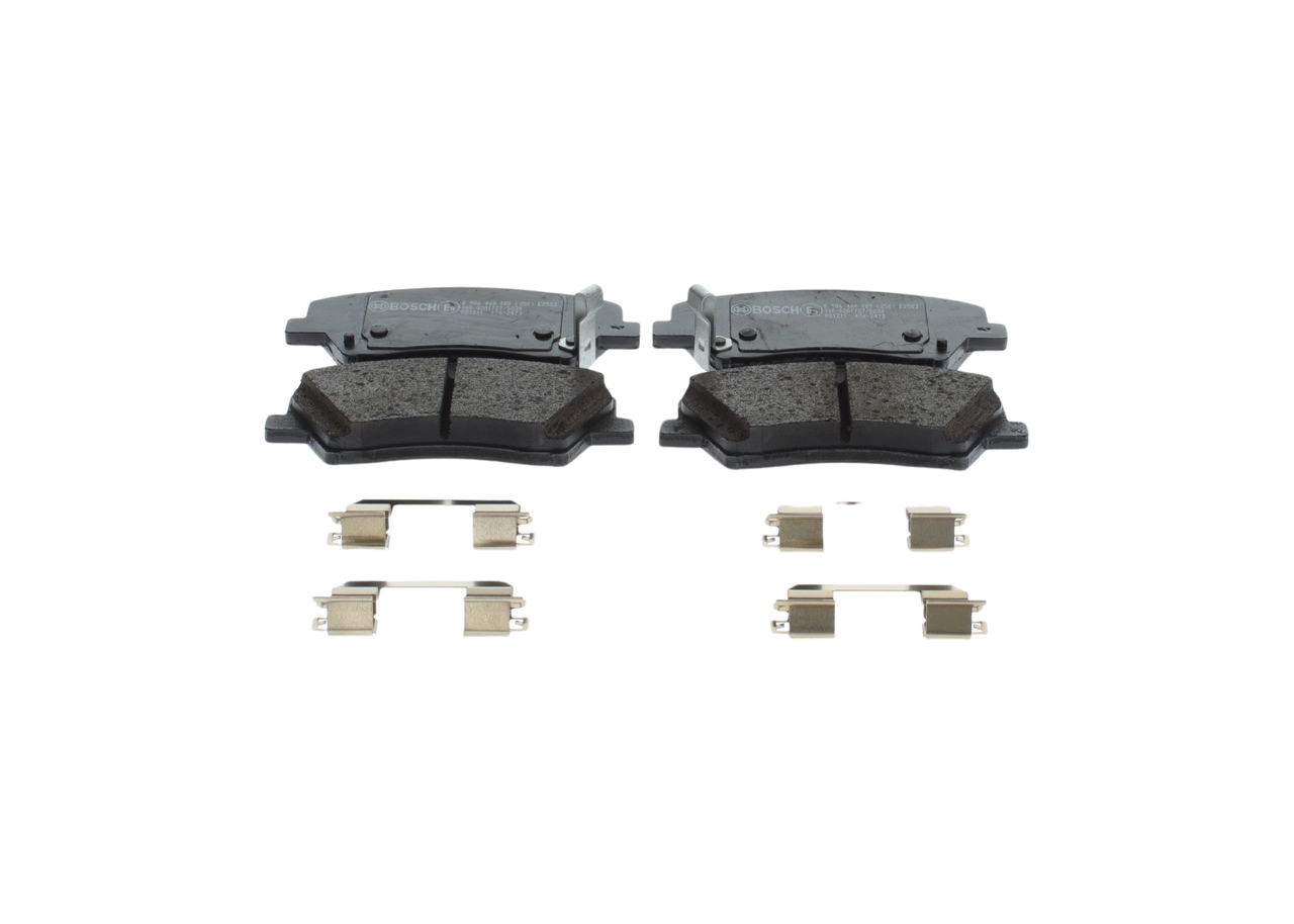 Plaquettes de frein 5810-1G2A1-0 BOSCH 0986460189 FORD, HYUNDAI, KIA, FORD USA
