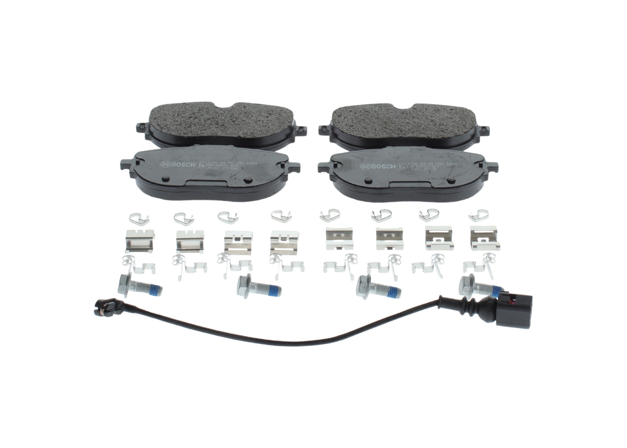 Bremsbeläge 0 986 460 198 BOSCH 1EA698151 VW, SEAT, CUPRA
